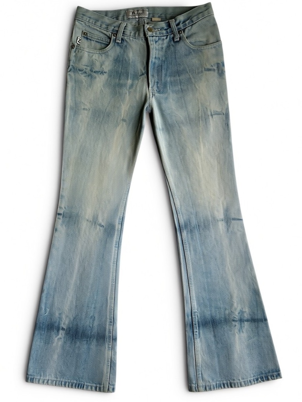 Y2K Vintage M.Z⋮2 Jeans USA Classic Blue Women's flared Leg Jeans